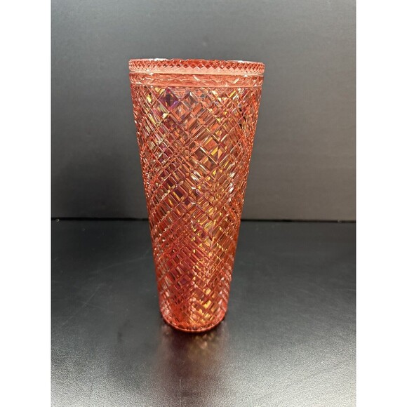 Starbucks Rose Gold Jewel Cold Cup Holiday Collection 2021 - Picture 3 of 5